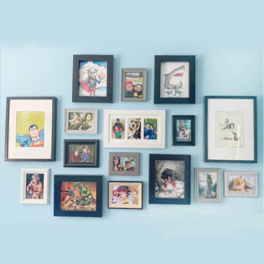 Creative Gallery Wall Layouts You’ll Love 5