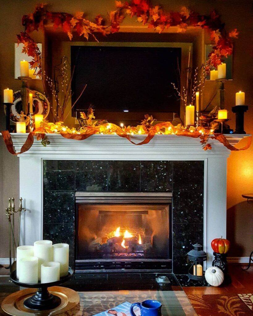 Thanksgiving Mantel Decor Ideas to Try Now 6