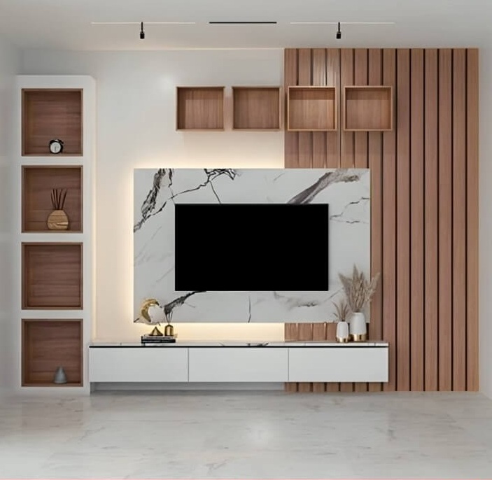 Modern TV Wall Ideas for Every Room 7