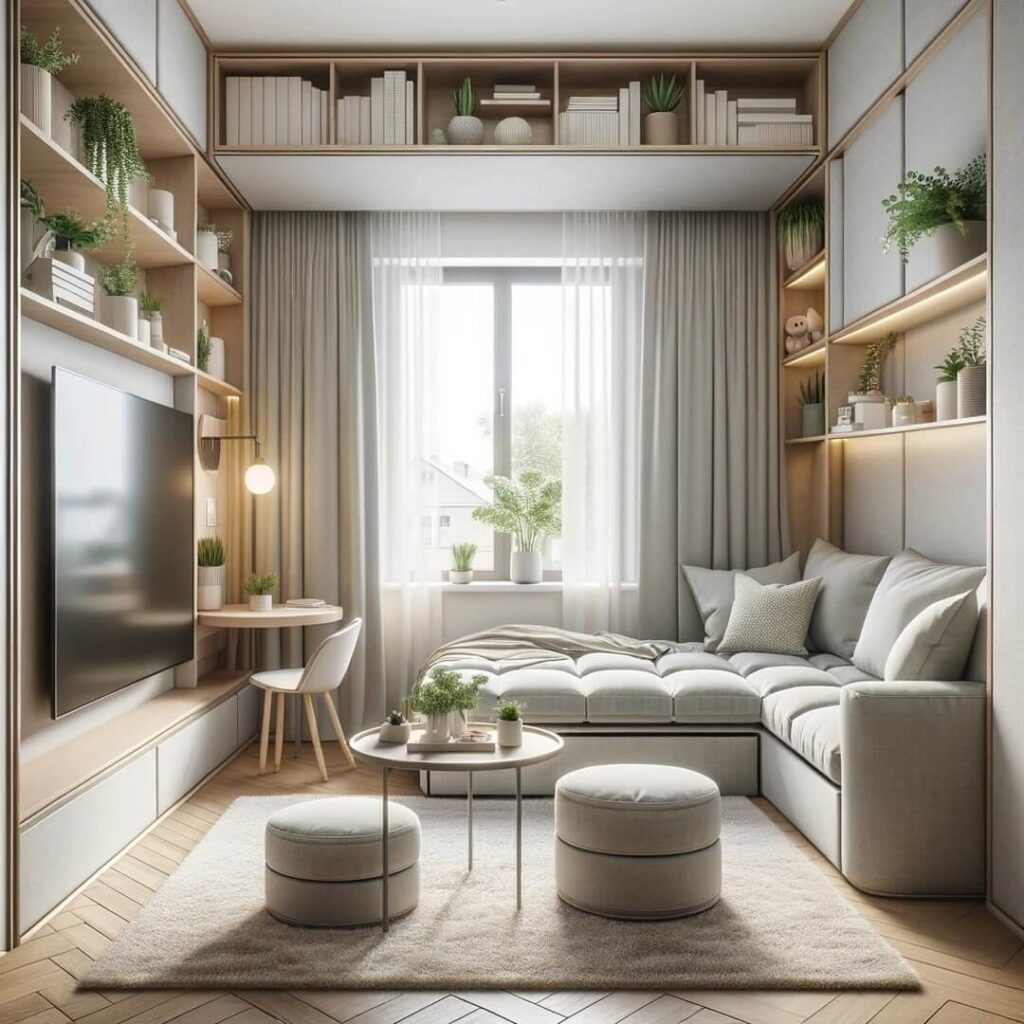 Small Living Room Layouts That Maximize Space 7