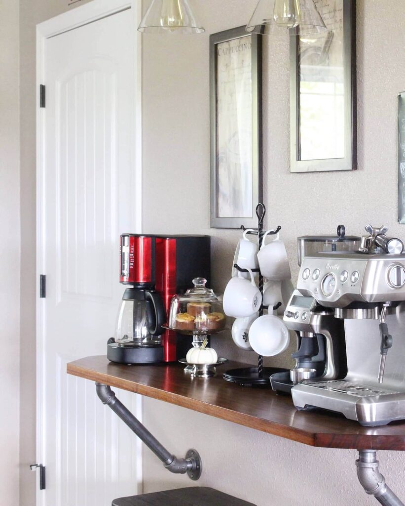 Coffee Bar Ideas for Your Home Café Setup 7