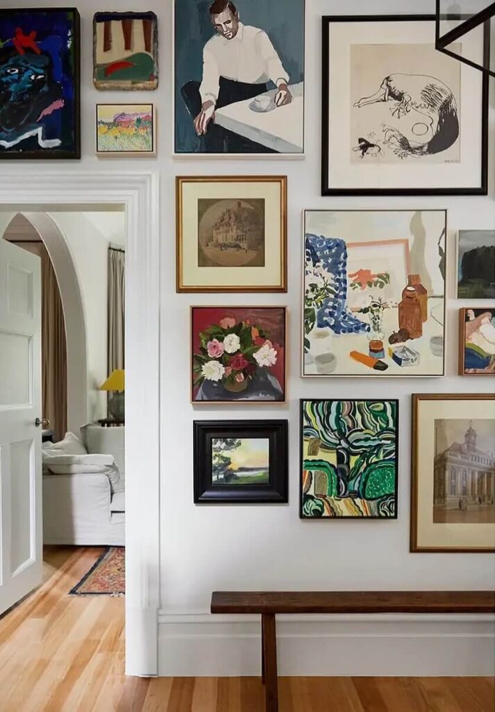 Creative Gallery Wall Layouts You’ll Love 8