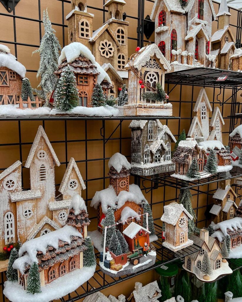 Festive & Fun Christmas Village Display Ideas 9