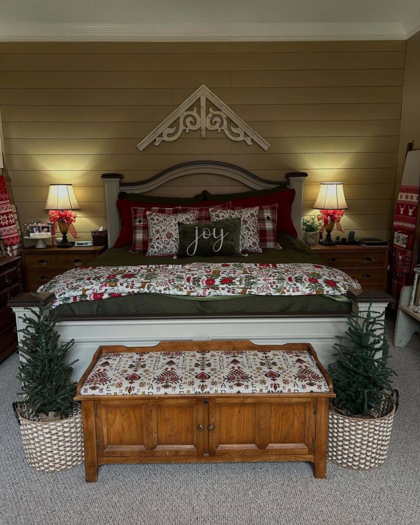 Christmas Bedroom Decor Ideas for Cozy Vibes 9