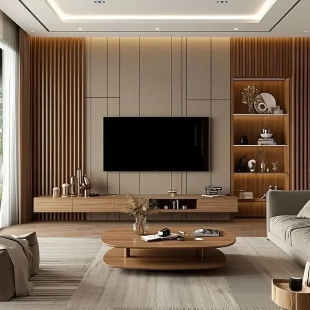 Modern TV Wall Ideas for Every Room 9
