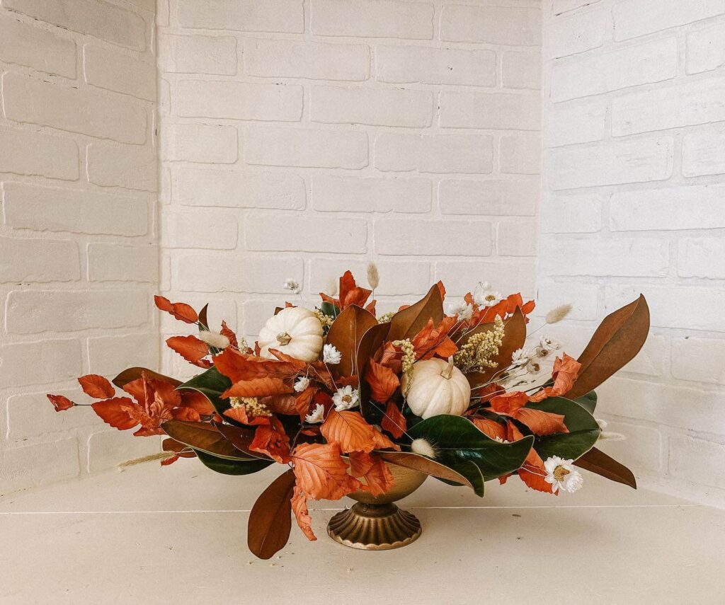 Festive Thanksgiving Centerpieces on a Budget 9