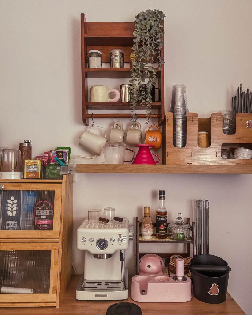 Coffee Bar Ideas for Your Home Café Setup 9