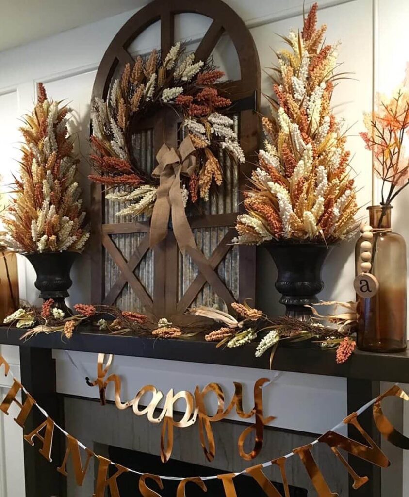 Thanksgiving Mantel Decor Ideas to Try Now 9