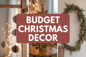 Budget Christmas Decor