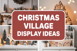 Christmas Village Display Ideas