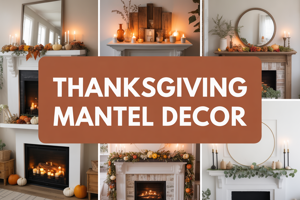 Thanksgiving Mantel Decor Ideas To Try Now