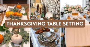 Thanksgiving Table Setting
