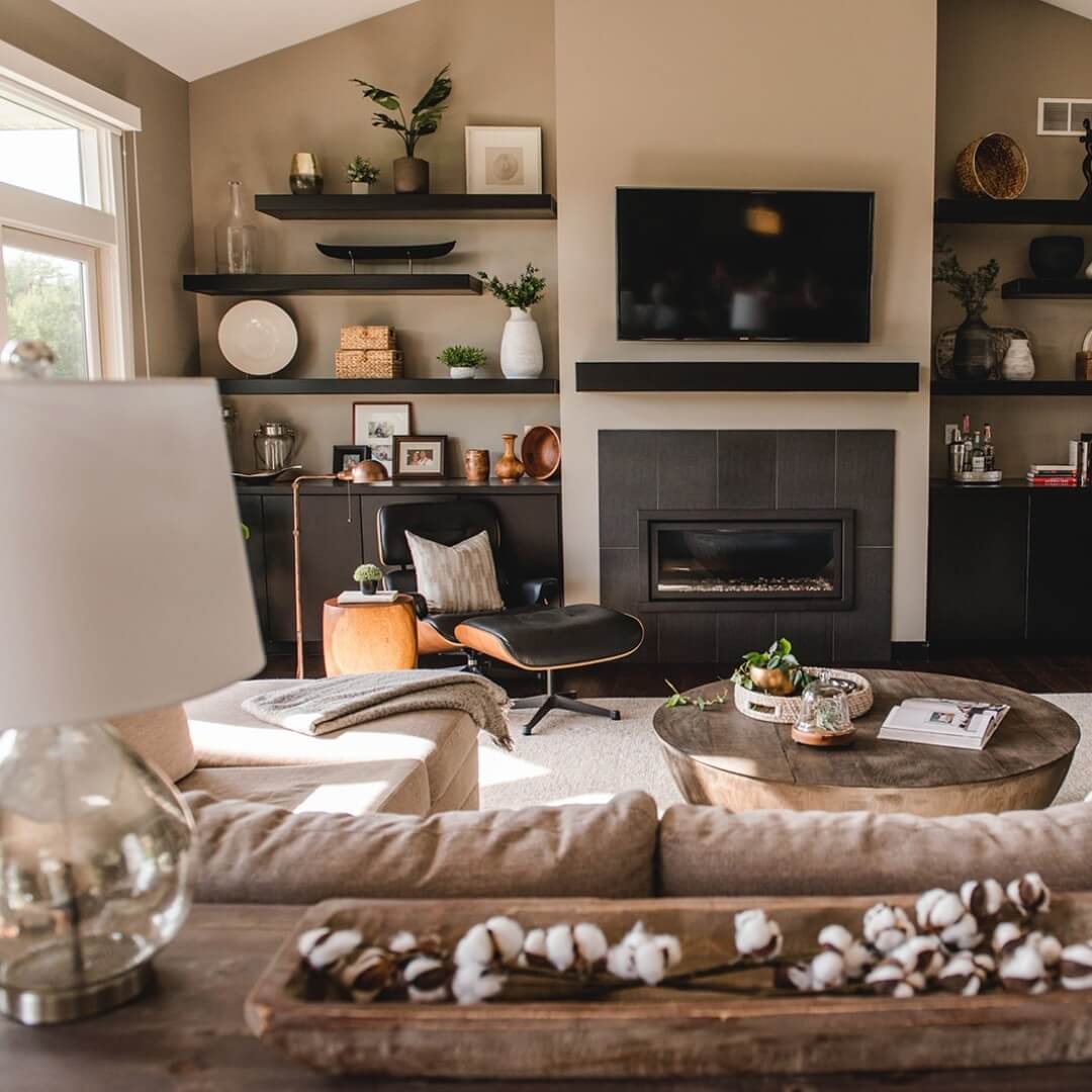 Rustic Modern Living Room Ideas You’ll Want to Steal: Cozy Character Meets Clean-Lined Style 12