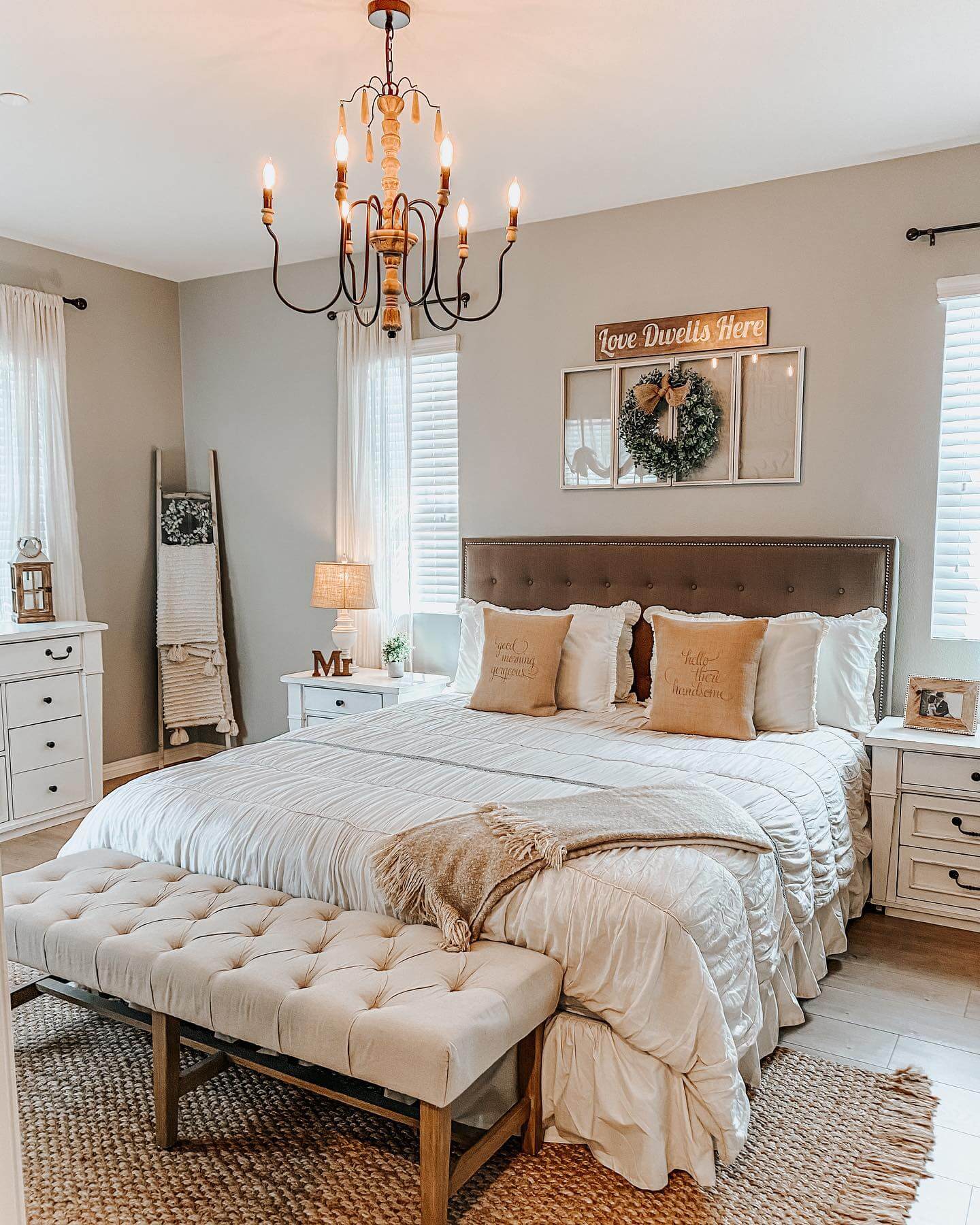 Create a Dreamy Rustic Farmhouse Bedroom Today 2