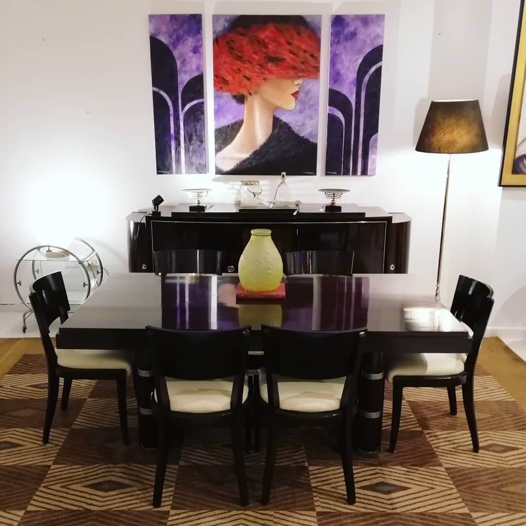 Art Deco Dining Room Ideas to Bring Instant Gatsby-Era Glamour Home 3