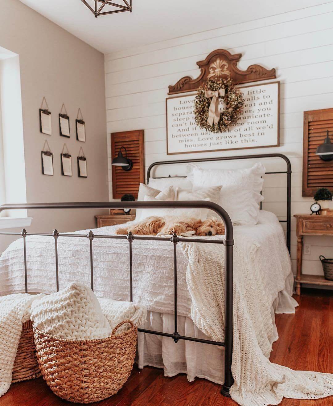 Create a Dreamy Rustic Farmhouse Bedroom Today 5