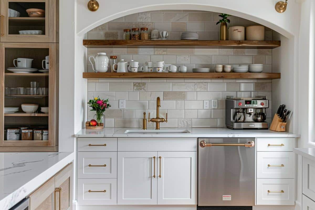 Genius Small Coffee Bar Ideas: Space-Saving Ways to Brew Big Style at Home 6