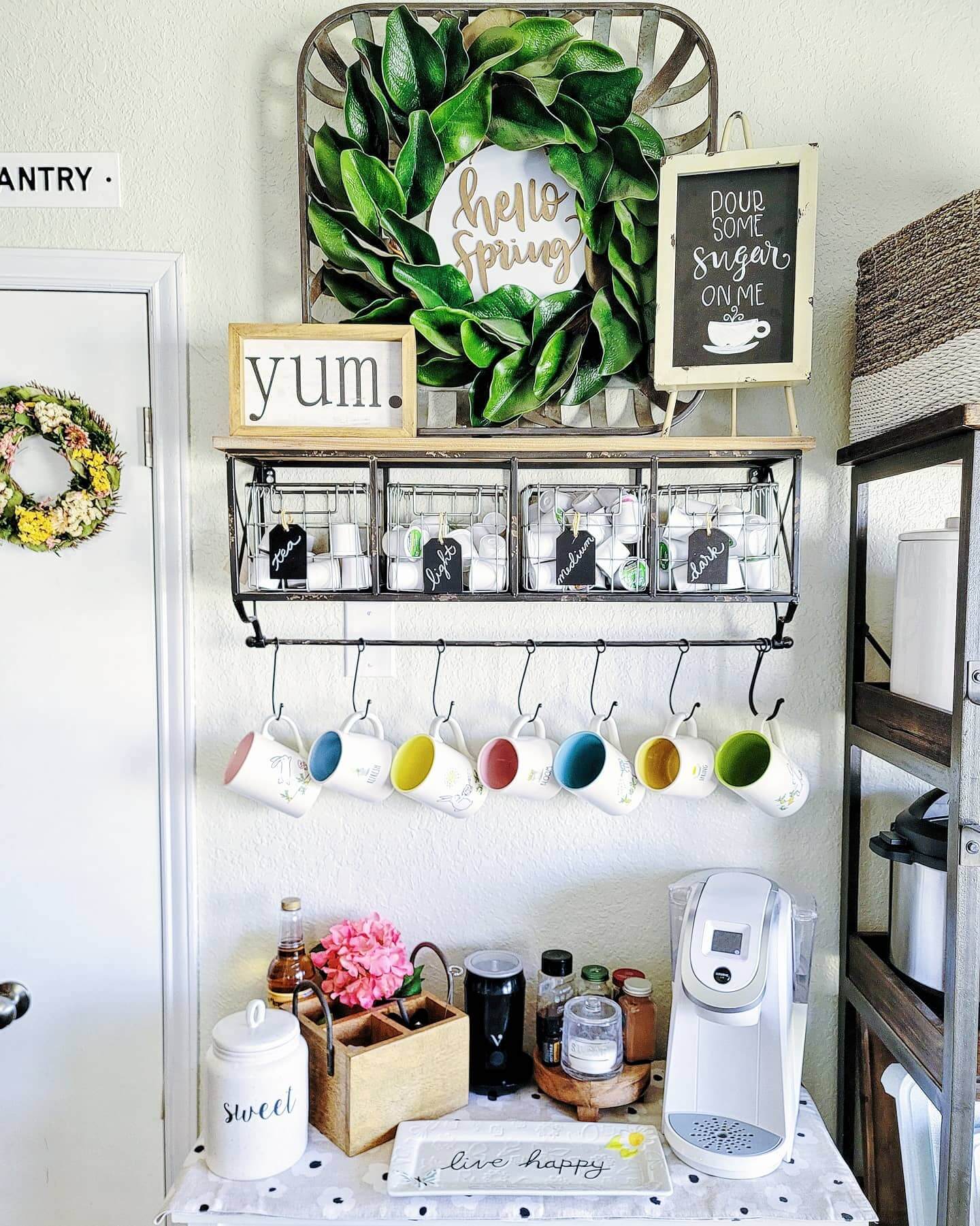Genius Small Coffee Bar Ideas: Space-Saving Ways to Brew Big Style at Home 9