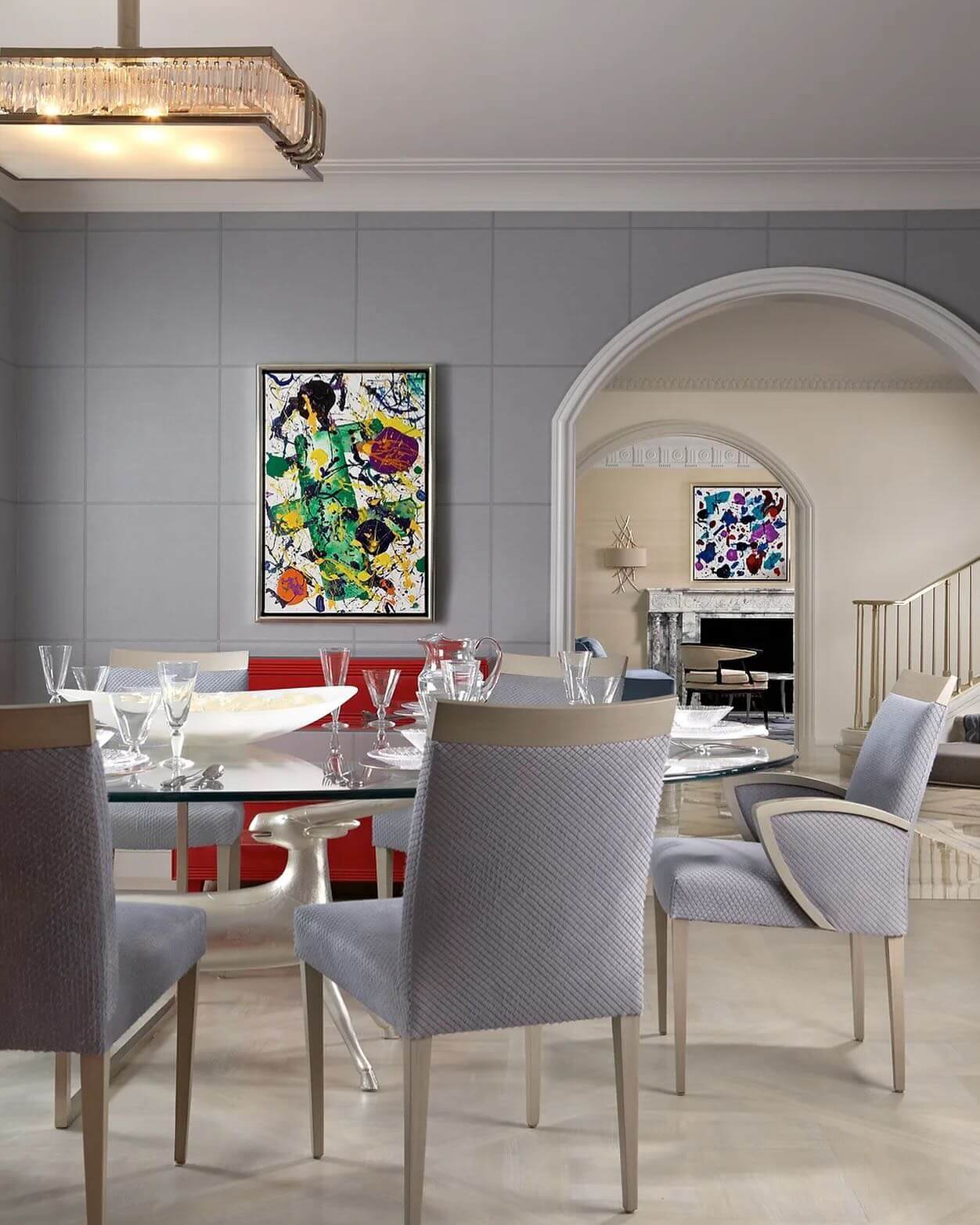 Art Deco Dining Room Ideas to Bring Instant Gatsby-Era Glamour Home 9