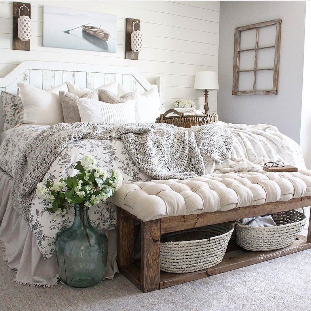Create a Dreamy Rustic Farmhouse Bedroom Today 9