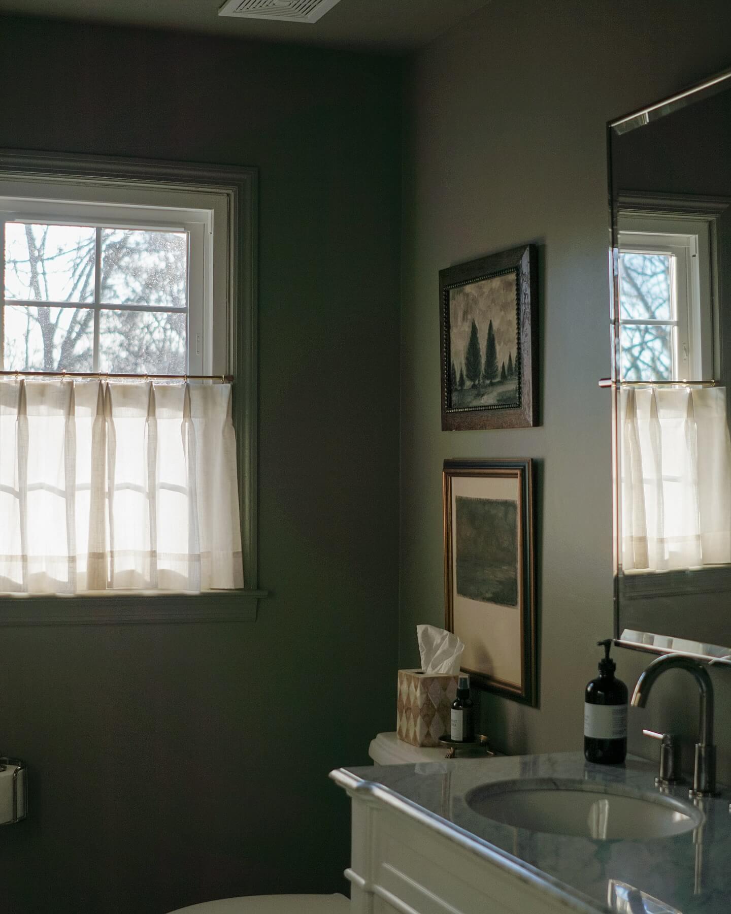 Best Moody Bathroom Ideas with Rich Tones 1