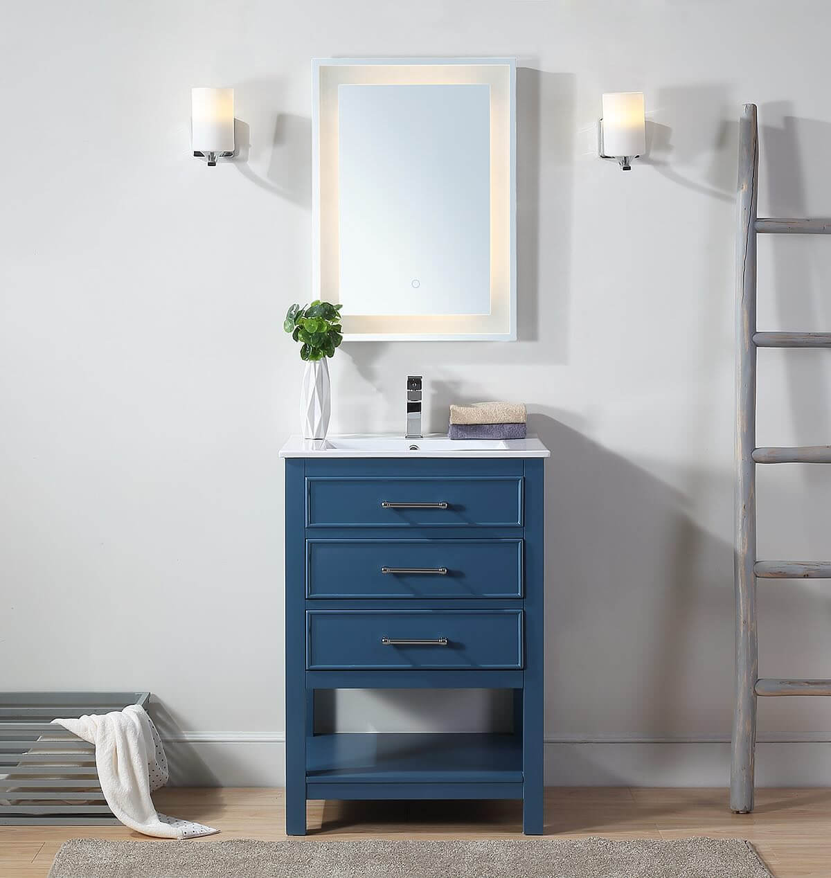 Blue Vanity Bathroom Ideas for a Fresh New Look 13
