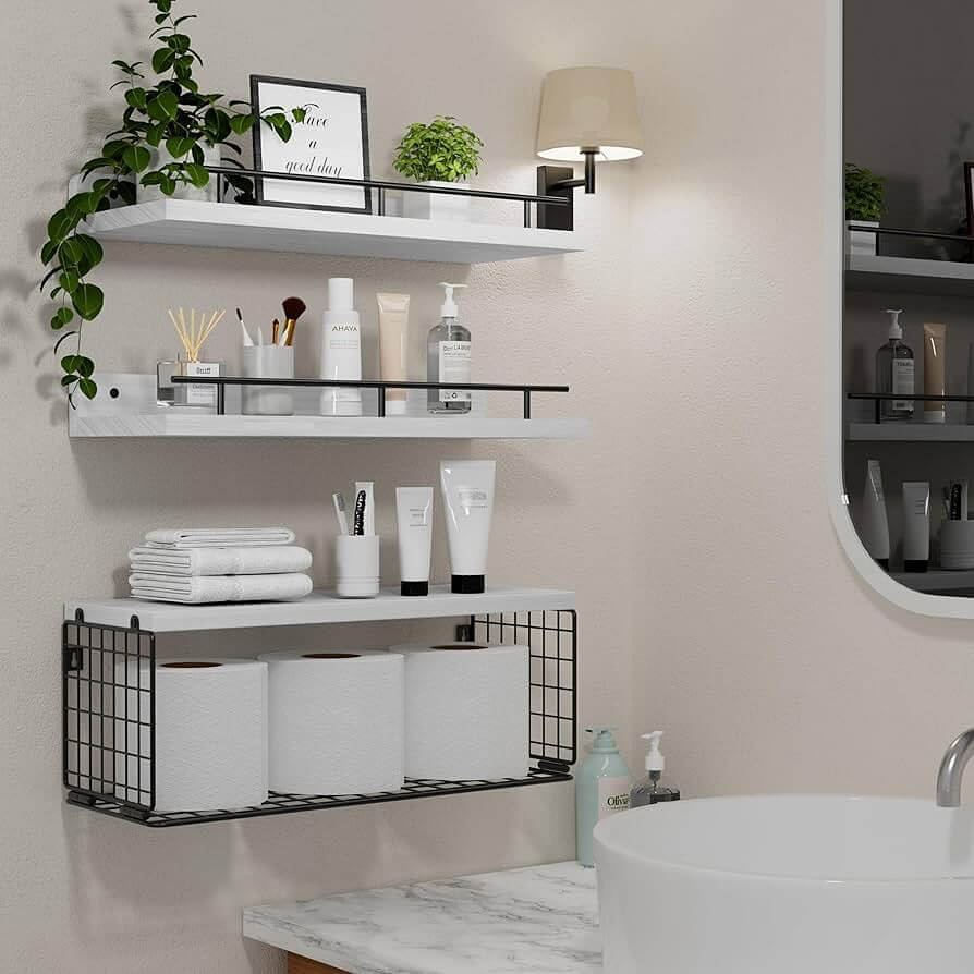 Bathroom Shelf Storage Ideas for Every Space 16