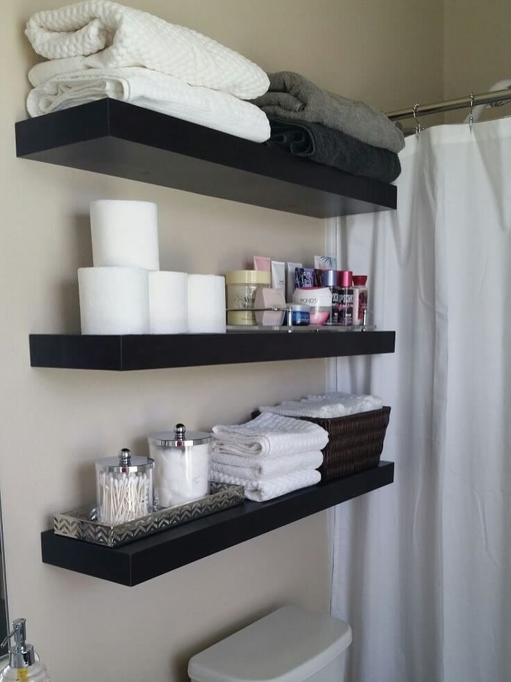 Bathroom Shelf Organization Ideas That Work 23