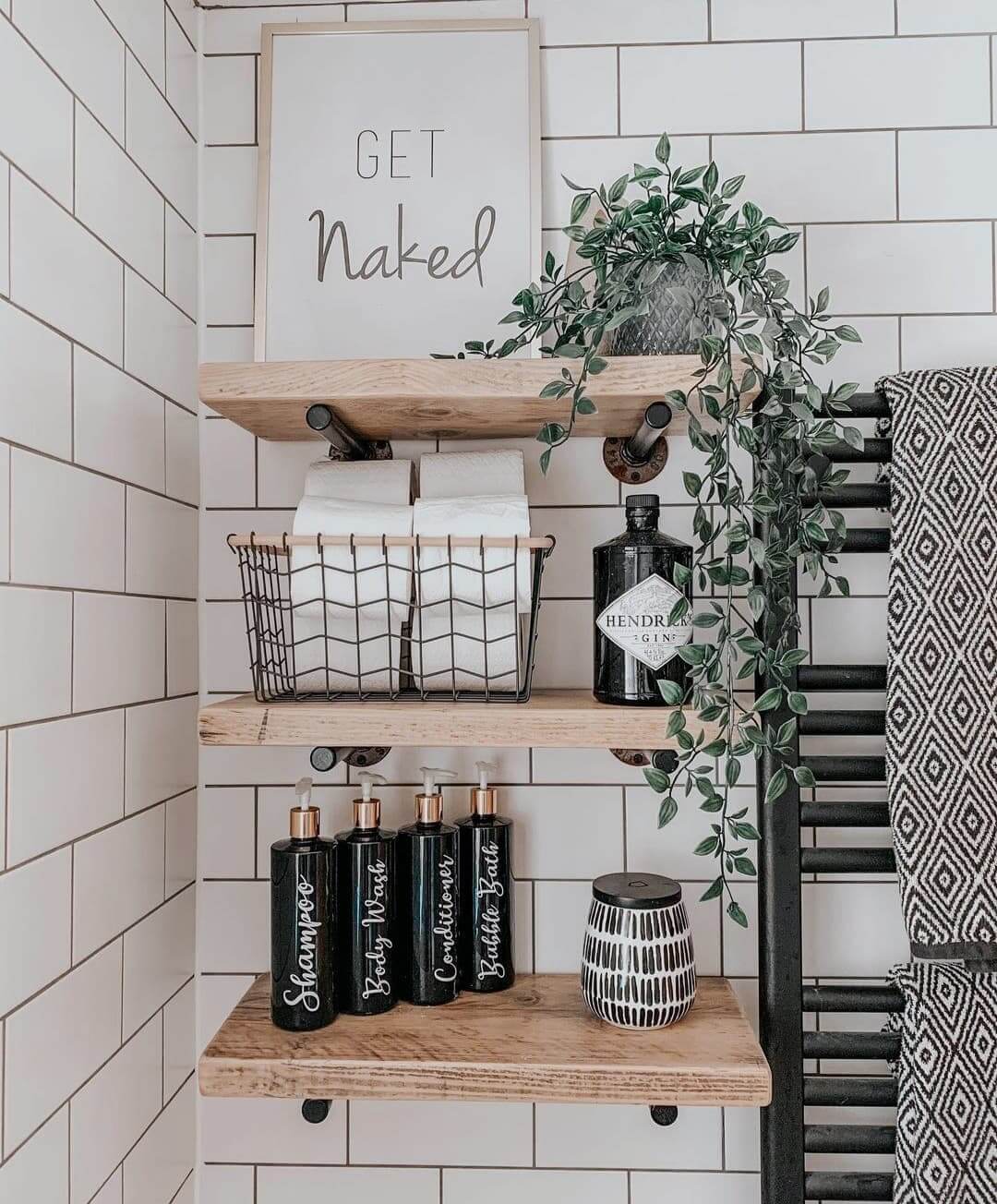 Bathroom Shelf Organization Ideas That Work 3