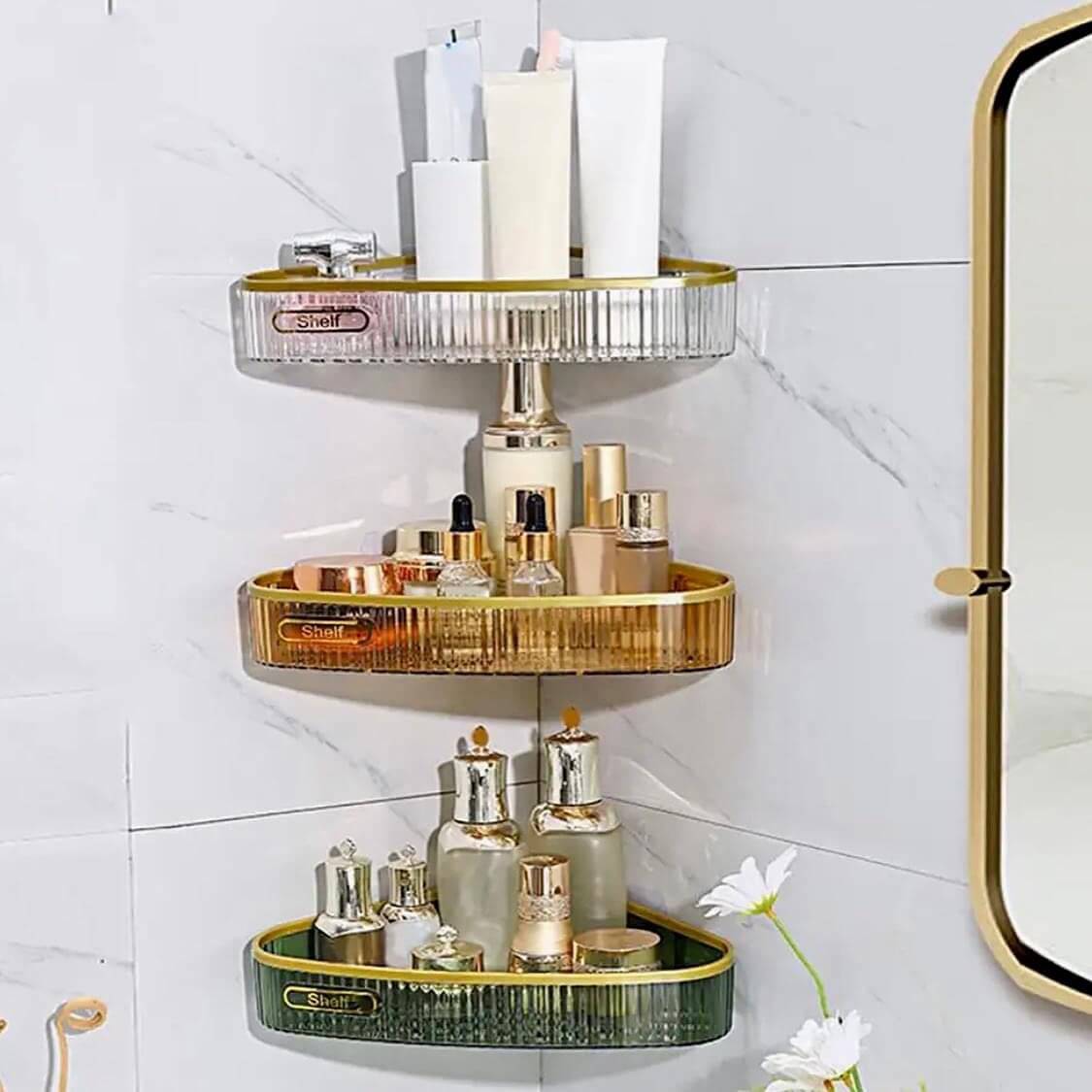 Bathroom Shelf Organization Ideas That Work 6