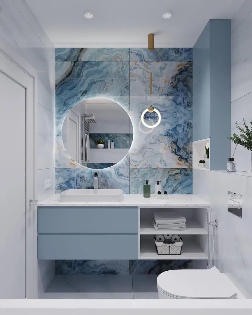 Blue Vanity Bathroom Ideas for a Fresh New Look 8