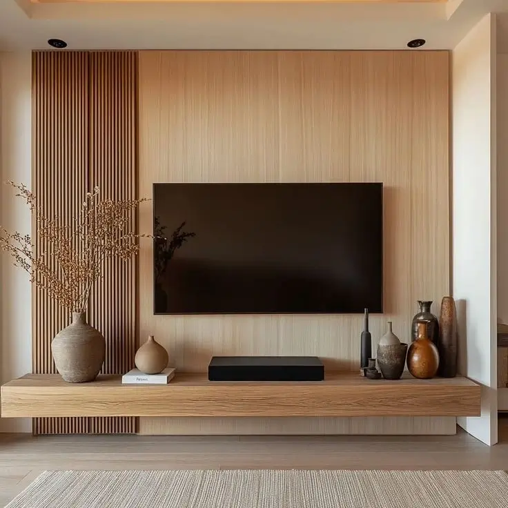 Transform Your Space: Innovative Modern Living Room TV Wall Ideas 1