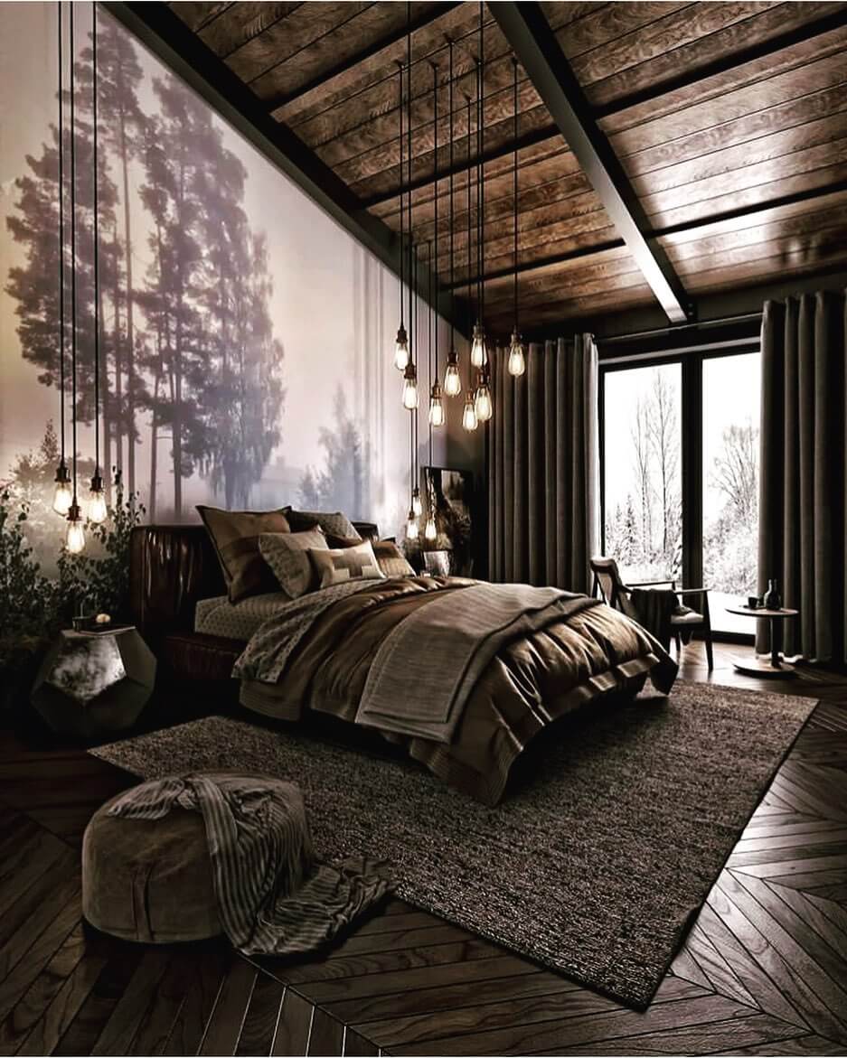 Transform Your Space: Captivating Dark Wood Bedroom Ideas for a Cozy Retreat 1