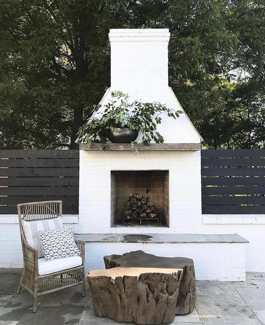 Enchanting Outdoor Fireplace Ideas to Elevate Your Backyard Oasis 1