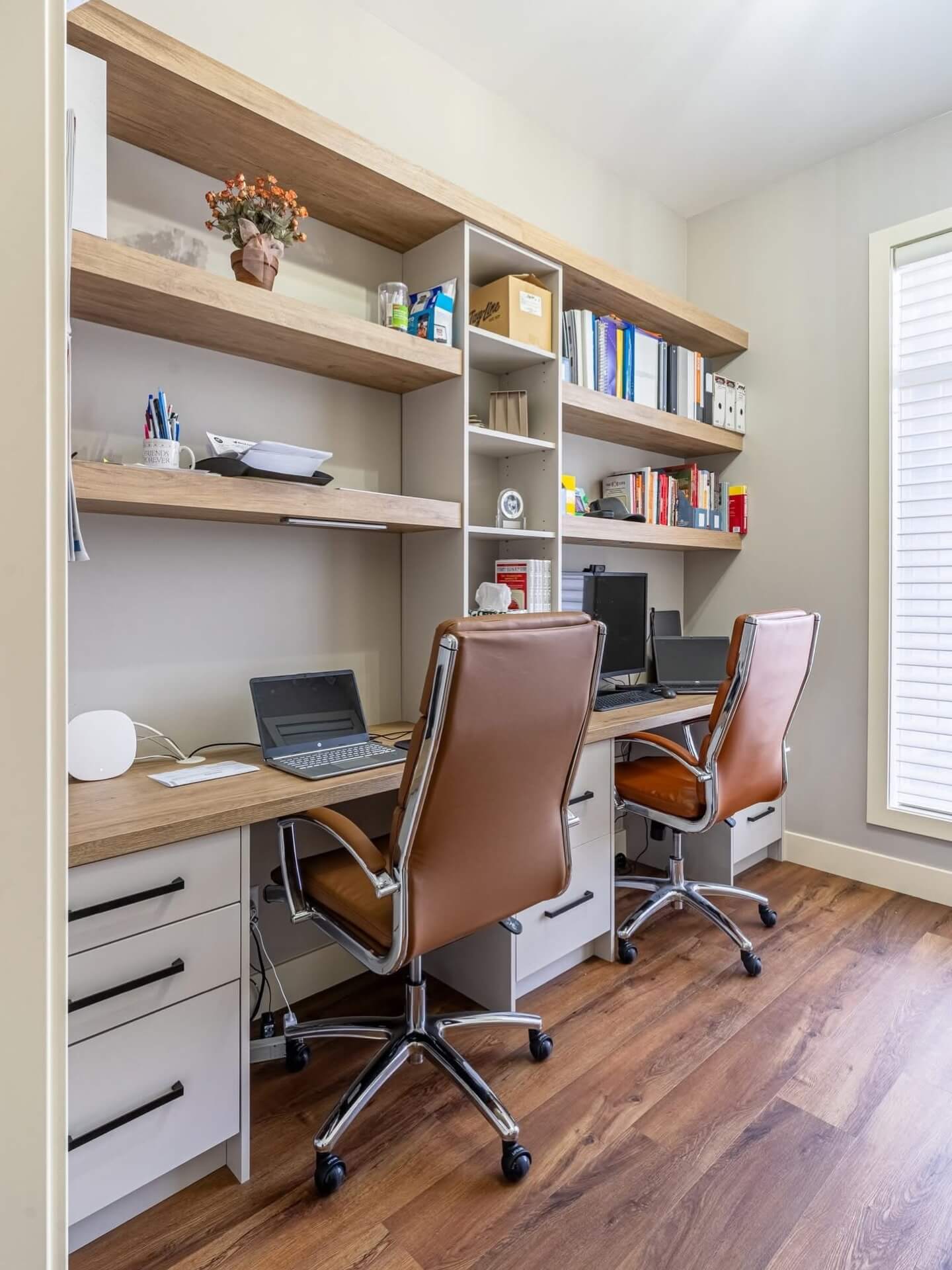 Innovative Office Shelving Ideas to Maximize Space and Style 10