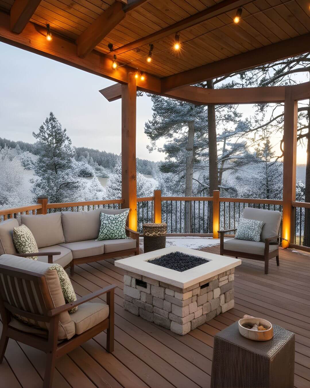 Stunning Stone Fire Pit Ideas for a Cozy Outdoor Retreat 11