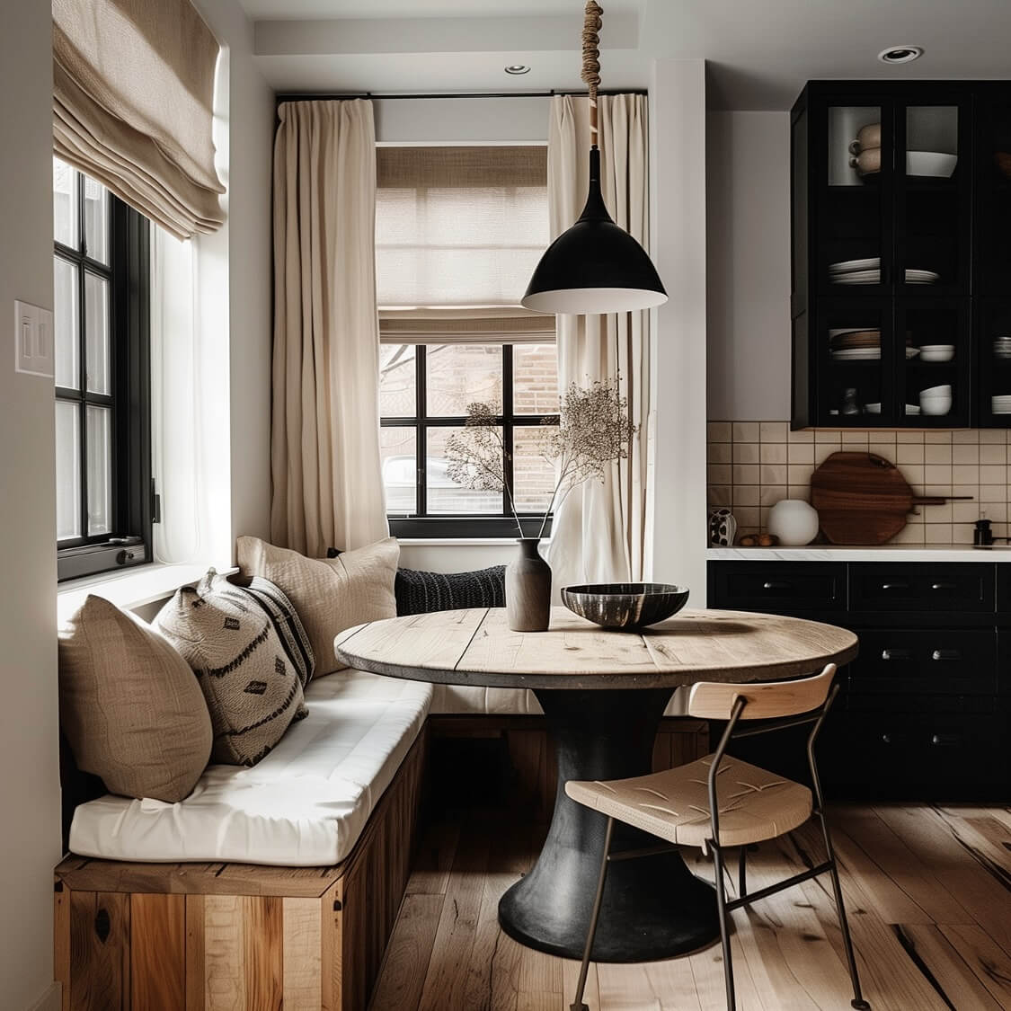 Cozy and Chic: Transform Your Kitchen with These Breakfast Nook Ideas 12
