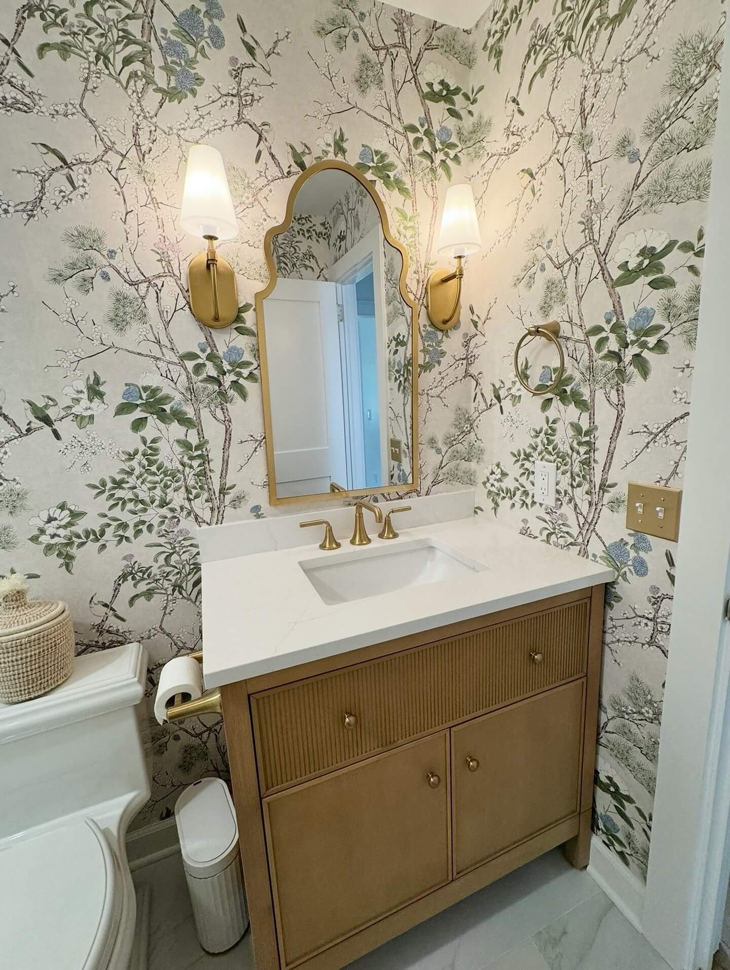 Stunning Powder Room Design Ideas to Transform Your Space 13