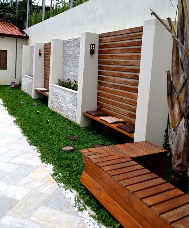 Creative Corner Fence Ideas to Elevate Your Outdoor Space 15