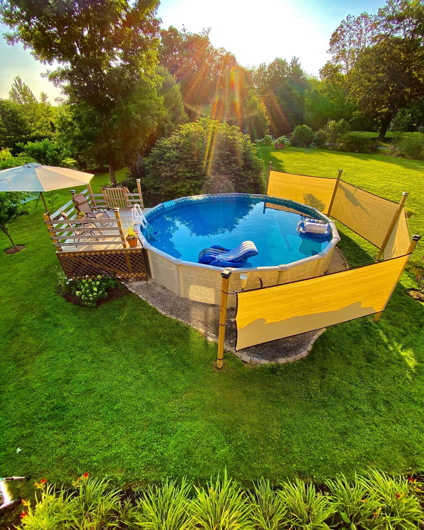 10 Stunning Above Ground Pool Ideas to Transform Your Backyard Oasis 15