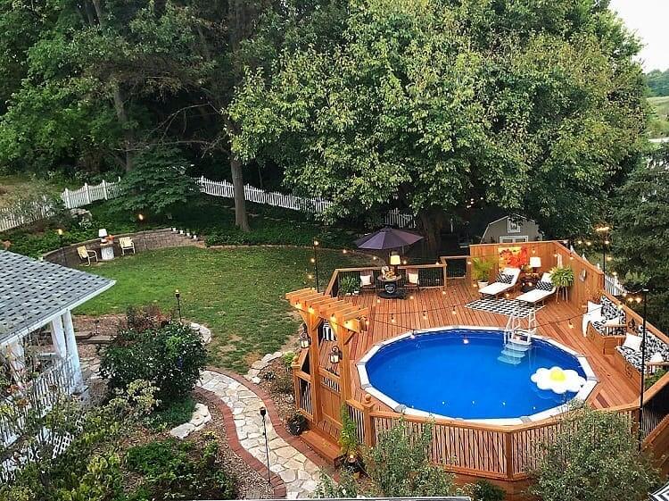 10 Stunning Above Ground Pool Ideas to Transform Your Backyard Oasis 16