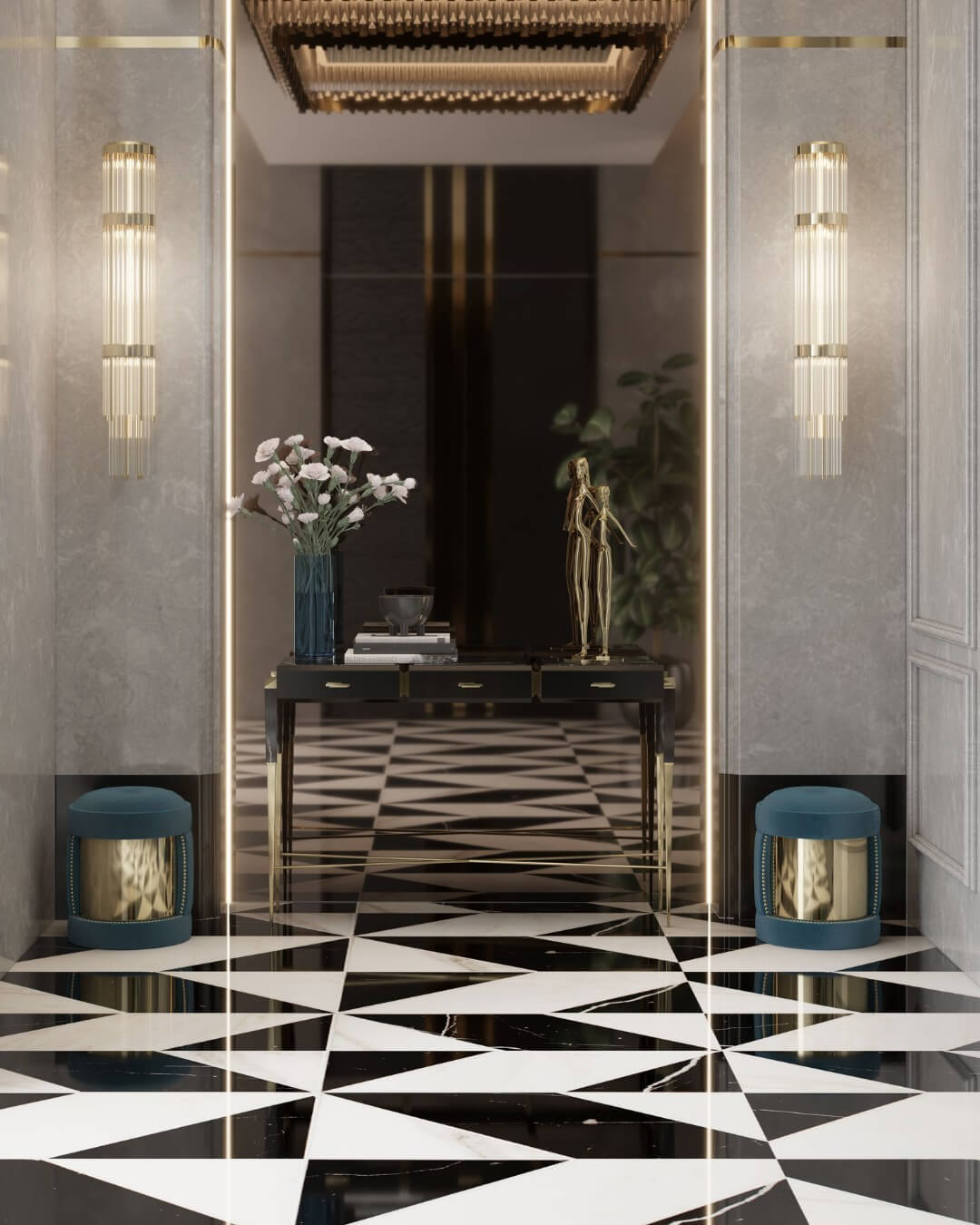 Luxury Entryway Ideas to Elevate Your Home's First Impression 17