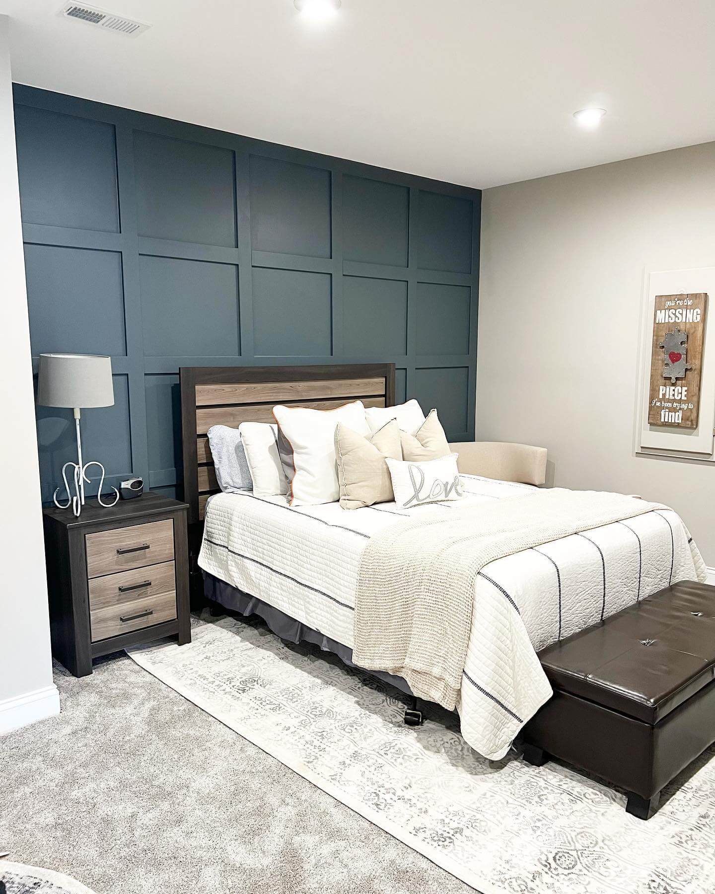 Transform Your Space: Stunning Bedroom Accent Wall Ideas to Inspire Your Next Redesign 18