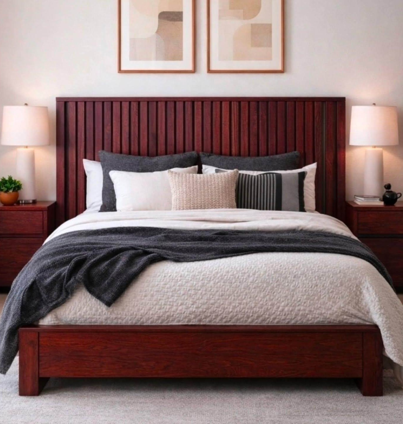 Transform Your Space: Captivating Dark Wood Bedroom Ideas for a Cozy Retreat 18