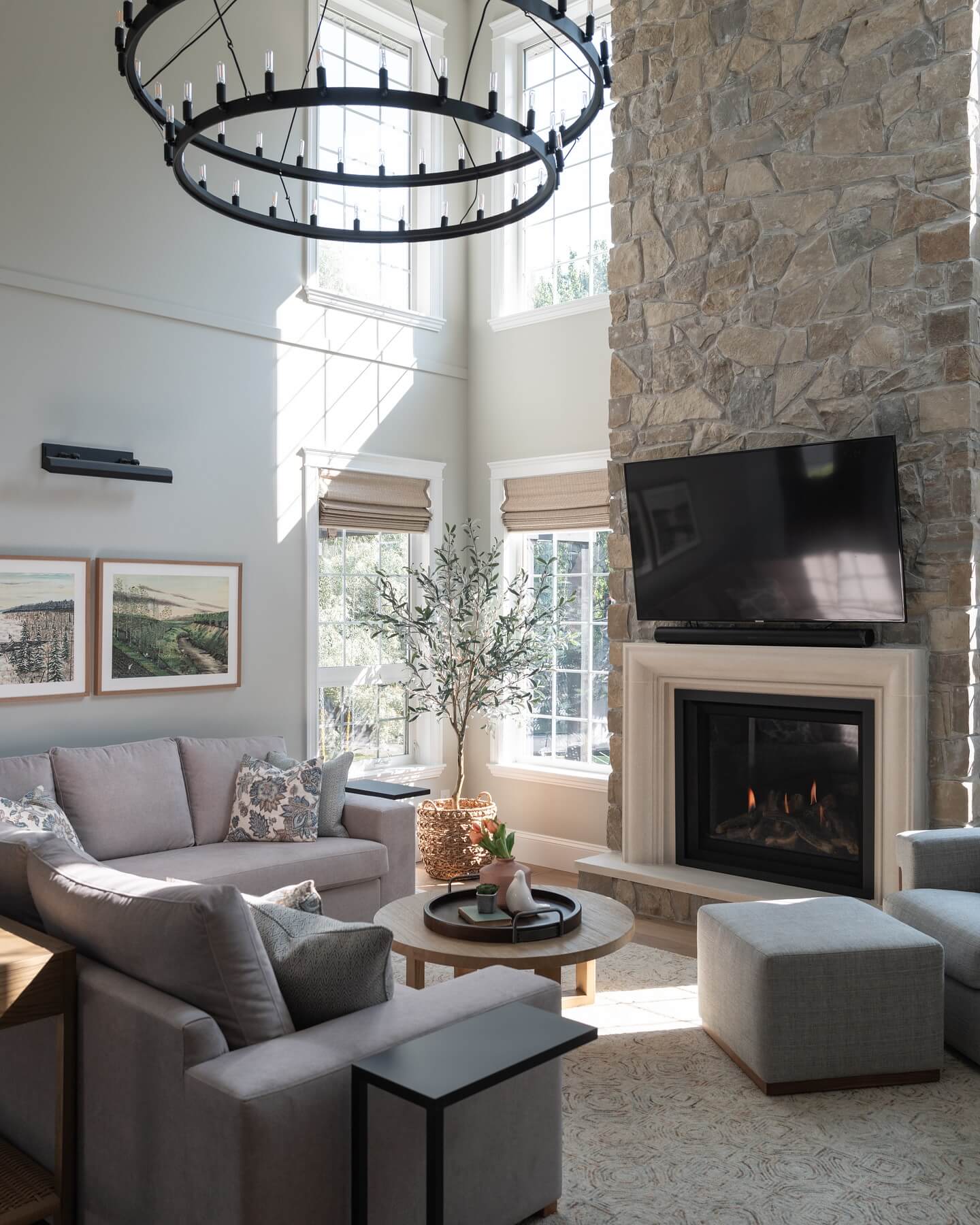 Cozy Living Room Fireplace Ideas to Transform Your Space 19