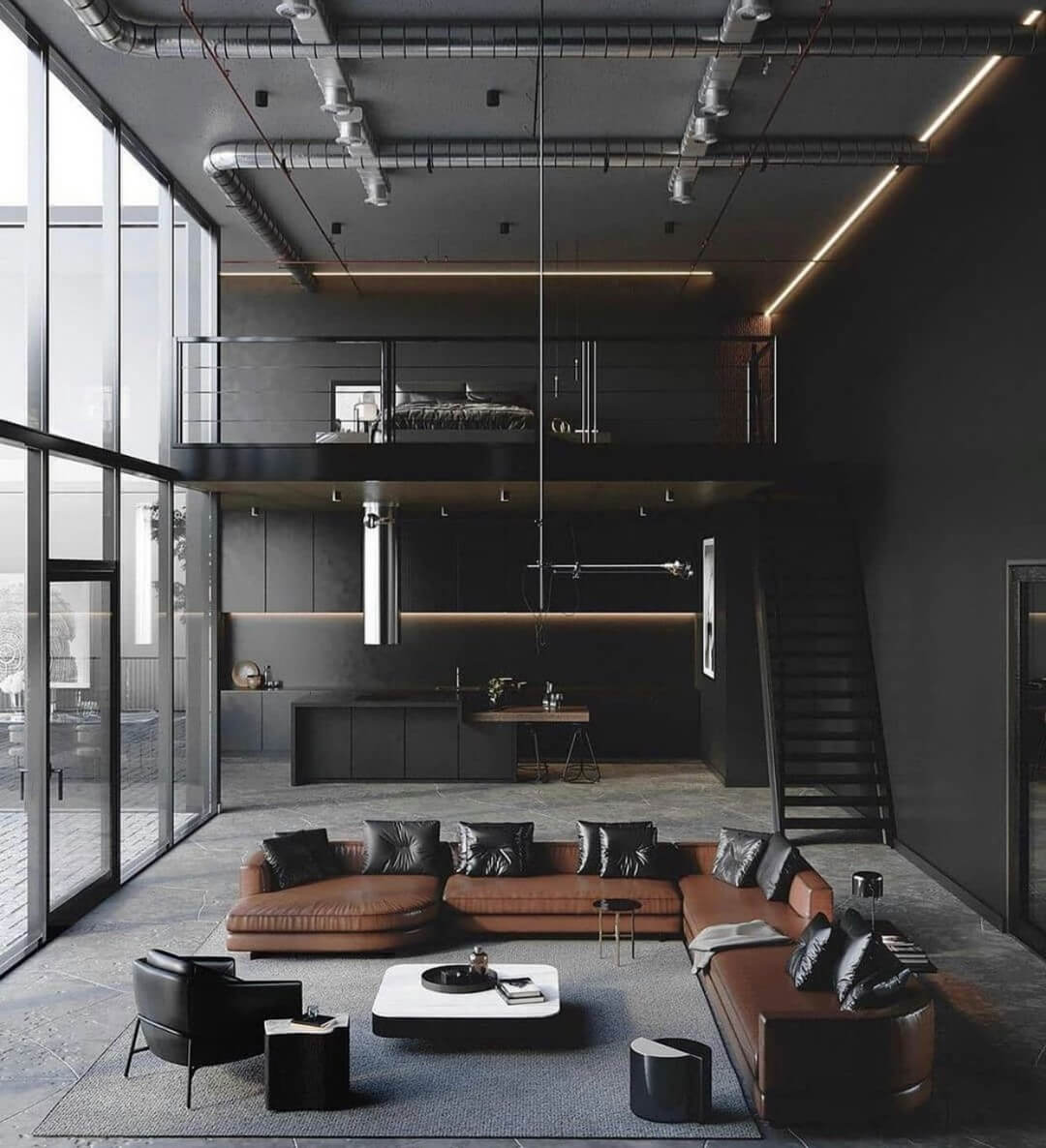 Inspiring Modern Loft House Design Ideas to Elevate Your Space 2