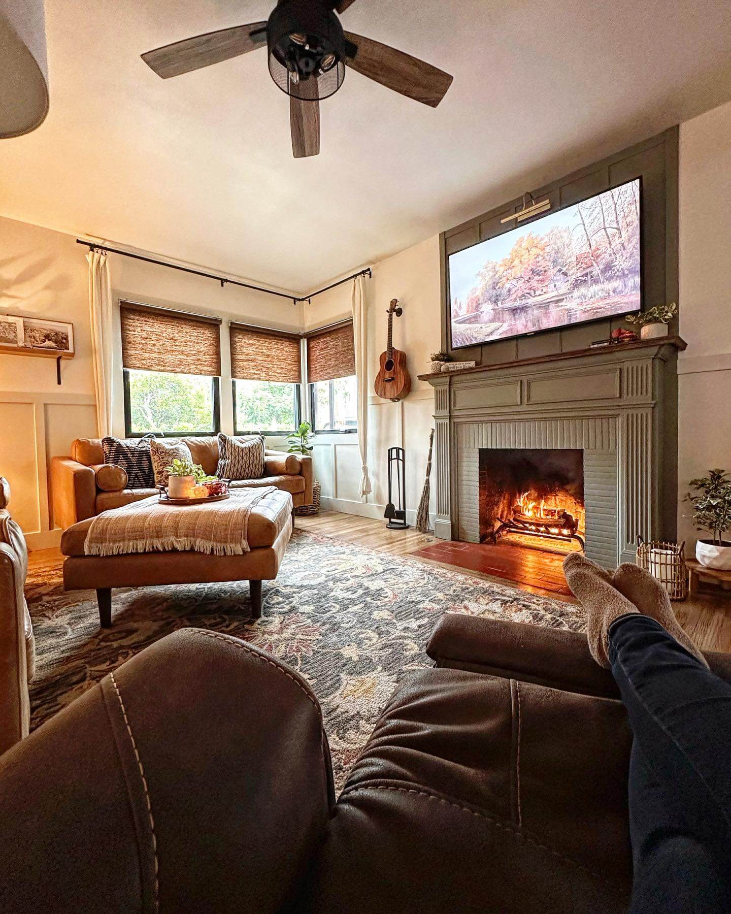 Cozy Living Room Fireplace Ideas to Transform Your Space 2