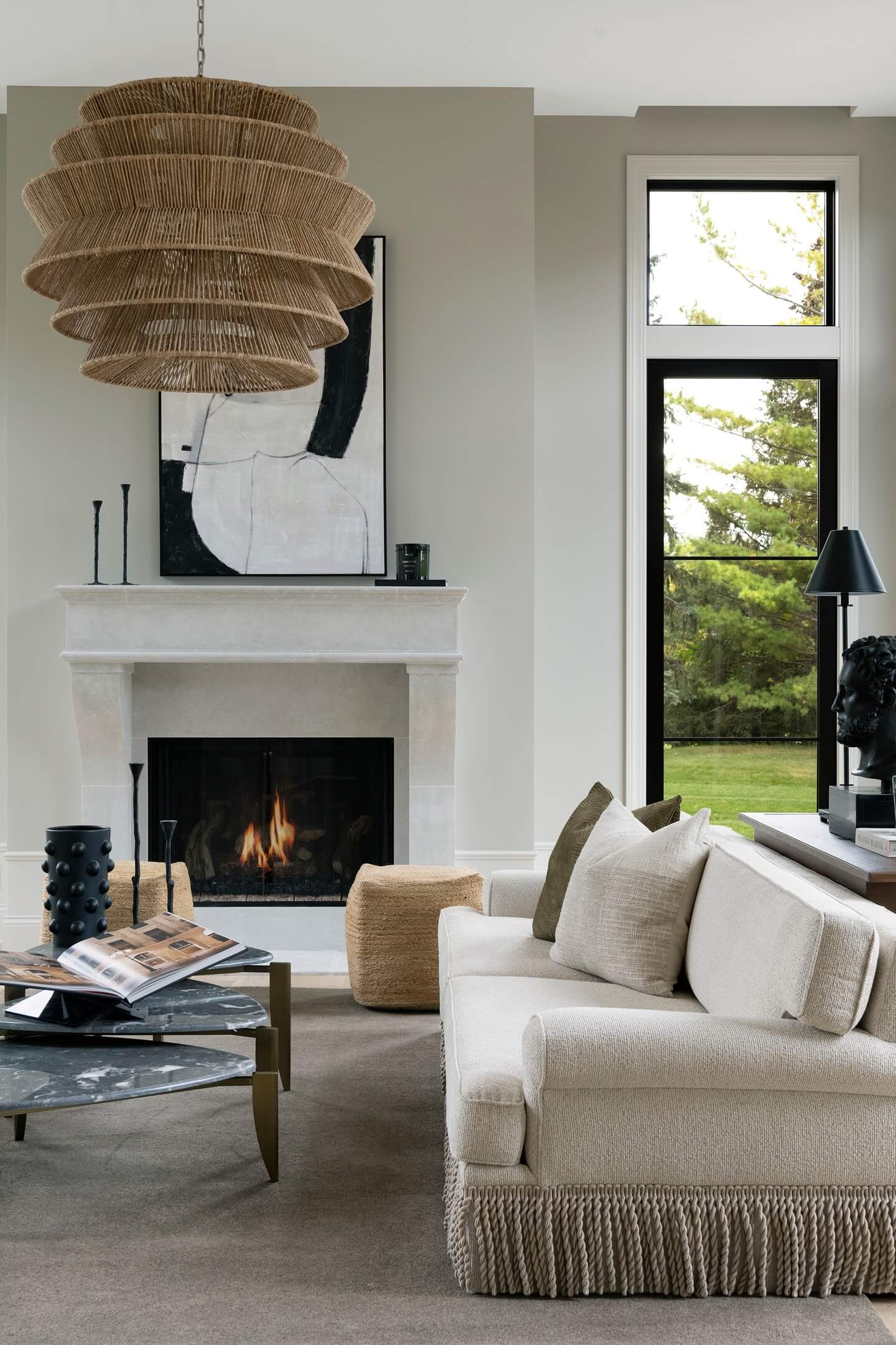 Cozy Living Room Fireplace Ideas to Transform Your Space 20