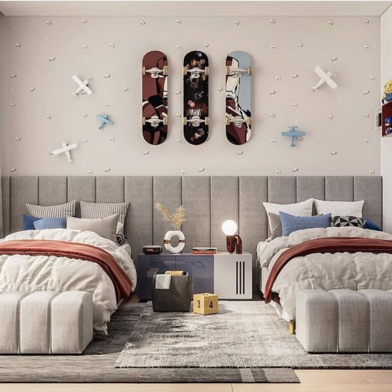 Creative Shared Boys Bedroom Ideas That Maximize Space and Style 21