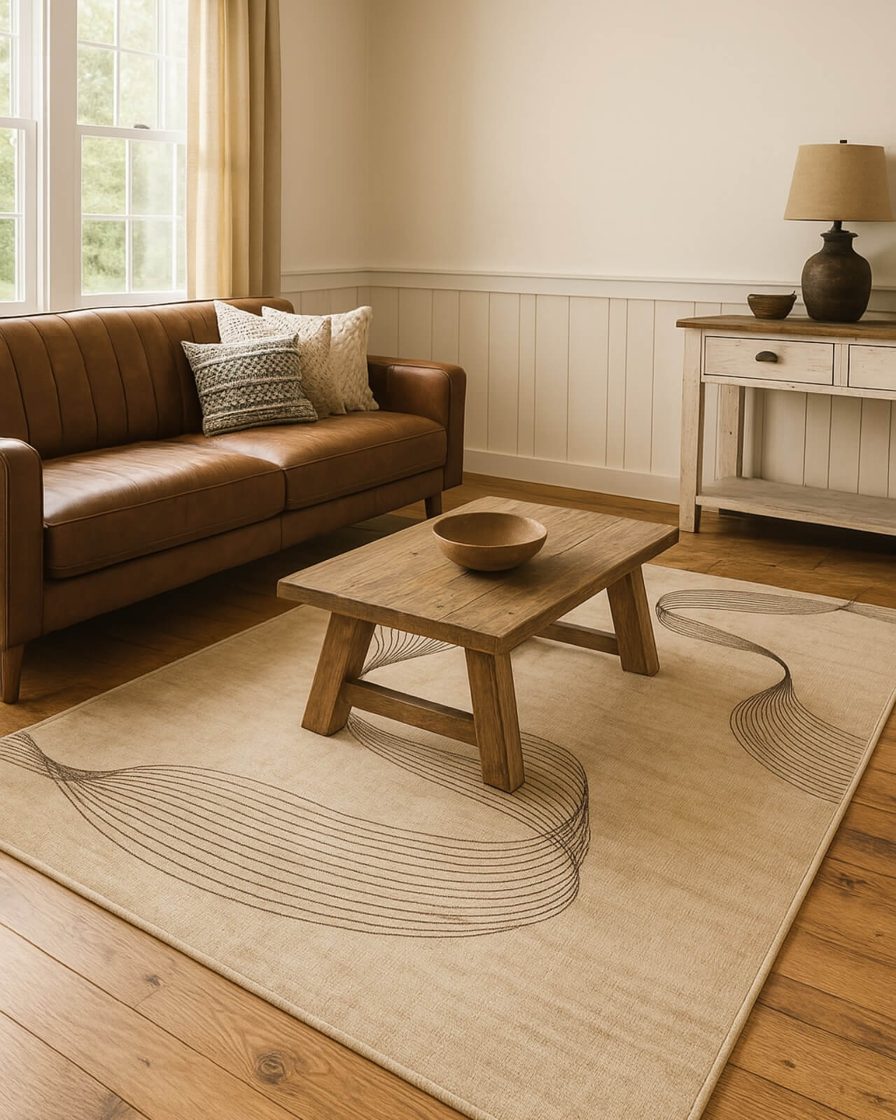 Farmhouse Rug Ideas to Elevate Your Cozy Home Décor 22